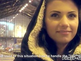 Real amateur Eurobabe Caprice pounded in exchange for money