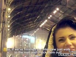 Real amateur Eurobabe Caprice pounded in exchange for money