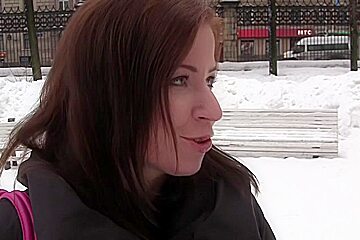 Reality porn video with a secretary