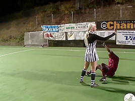 Red Card! Out of the game and into my panties