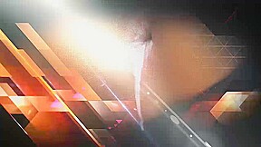 Redhead ladyboy in red shorts gets her small cock sucked by a guy