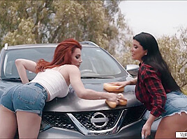 Redhead shemale Ariel Demure feeling dirty and wants to fuck