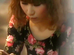 Redheaded asian fingers