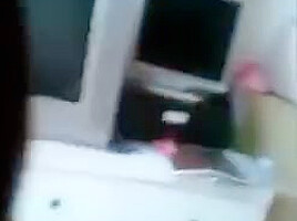 Reflection And Pov View Of Blowjob