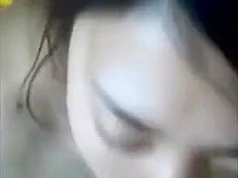 Reflection And Pov View Of Blowjob