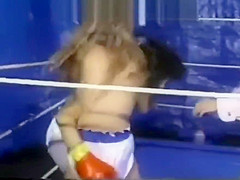 Retro Topless Boxing