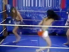 Retro Topless Boxing