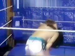 Retro Topless Boxing