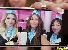 Riley Reign, Nicole Aria And Aria Valencia - Soda Pops And Milkshakes