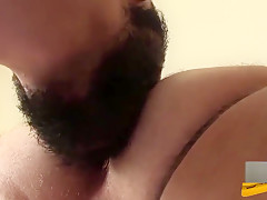 Rimmed amateur cum dumped