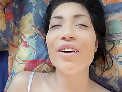 Rina Wakes To Feeling Your Cock On Her Ass And It Turns Her On Right Away