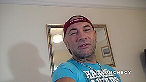 Ronnie Fucked Bareback By Step daddy In A Sling