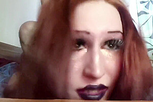 Rough Sex With Russian Red Head T-girl