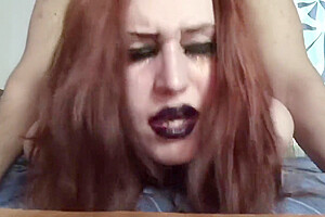 Rough Sex With Russian Red Head T-girl