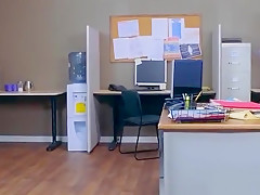 Round Big Tits Girl (Kagney Linn Karter) Get Banged In Office clip-30