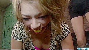 Rumika enjoys rough pleasures in bondage porn
