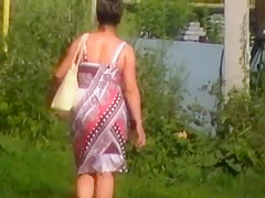 Russian Booty in dress