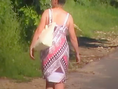 Russian Booty in dress