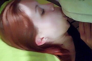 Russian Redhead Girl Mouthfucked All The Way To Her Throat