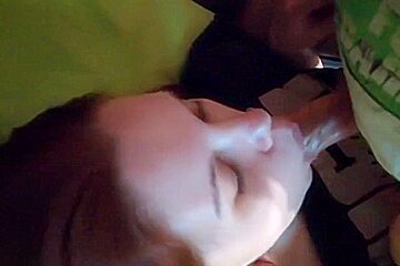 Russian Redhead Girl Mouthfucked All The Way To Her Throat