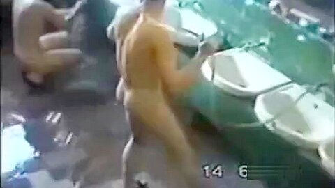 Russian army morning shower