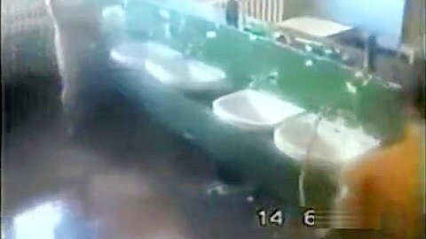 Russian army morning shower
