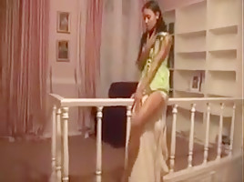 Russian babe kamilla 18 rides the rail