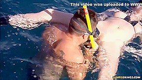 Sabine Mallory Gets Fucked In The Sea