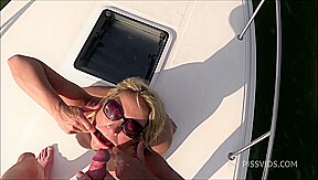 Sam Zee 3in1 Boat Piss Drinking Fruit Piss Smoothie & Hollow Plug Fun - PissVids