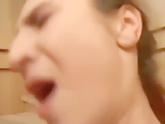 Sauna Sex Hard Core Pound And Spunk In Mouth
