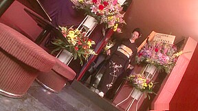 Sayuri Mikami has some fun with her needy body before work