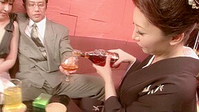 Sayuri Mikami has some fun with her needy body before work