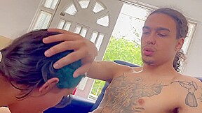 Sex Between Stepbrothers In The Pool - What A Delicious Cock You Have Stepbrother