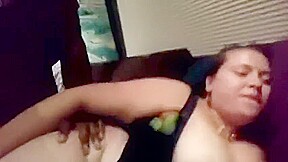Sexy BBW with Huge Tits Take BBC