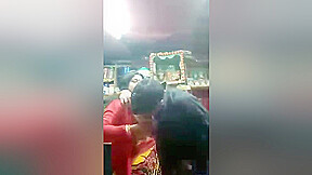 Sexy Boudi Romance And Give Blowjob
