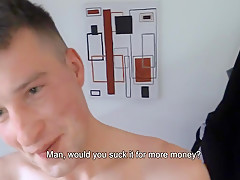 Sexy Dude Takes A Facial After Intense Fucking