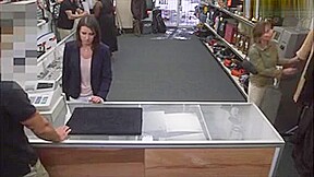 Sexy Housewife Pounded By Naughty Pawnkeeper At The Pawnshop
