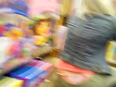 Sexy Matures Pink Thong at bookstore