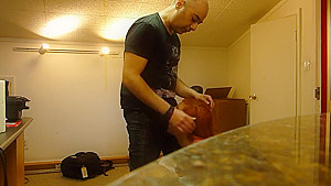 Sexy Redhead Deepthroats And Gets Titty Fucked On Camera BTS