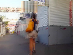 Sexy Round Bum In Really Sexy Upskirt Video