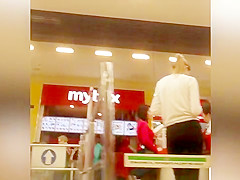 Sexy Shoppers' Sweet Asses Are Stealthily Shown In Upskirt