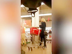 Sexy Shoppers' Sweet Asses Are Stealthily Shown In Upskirt
