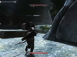Sexy Skyrim-Dovakhin finds the secret of Bleak Falls Barrow