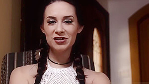 Sexy babe gives the best blowjob in POV