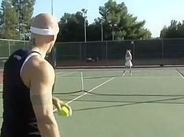 She learns the after tennis