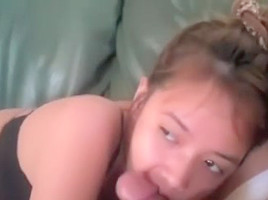 She loves sucking