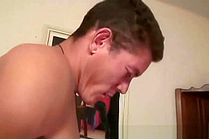 Shemale gets head before fucking a studs asshole