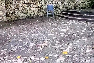 Showing Panties In Park Walking Public