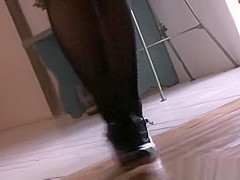 Shunka Ayami lovely Asian maid gives her boss a show