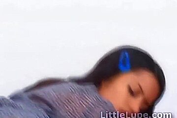 Shy Latina teen 18+ Fucks Thick Cock